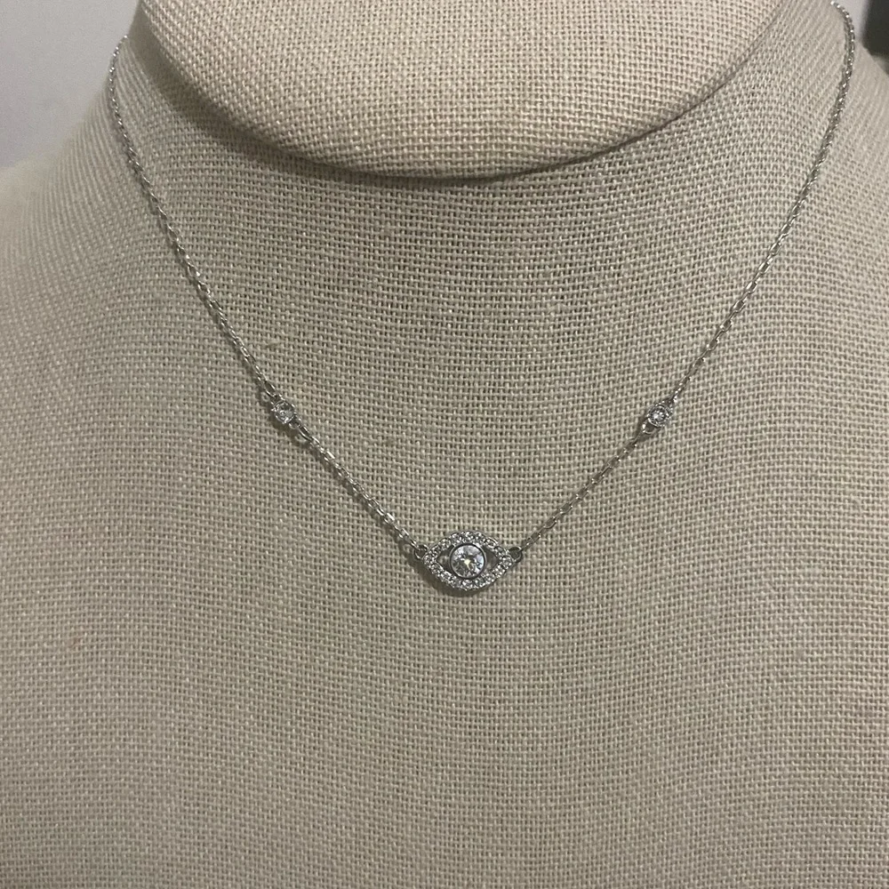 Swarovski evil eye pendant CRY/RHS